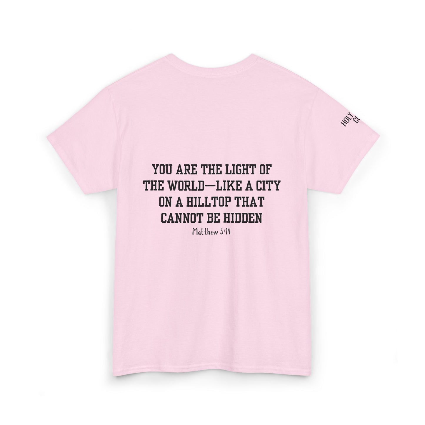 Inspirational Unisex Heavy Cotton Tee - Motivational Quote Shirt, Faith-Based Gift, Casual Wear, Encouragement Apparel, Biblical Verse Tee