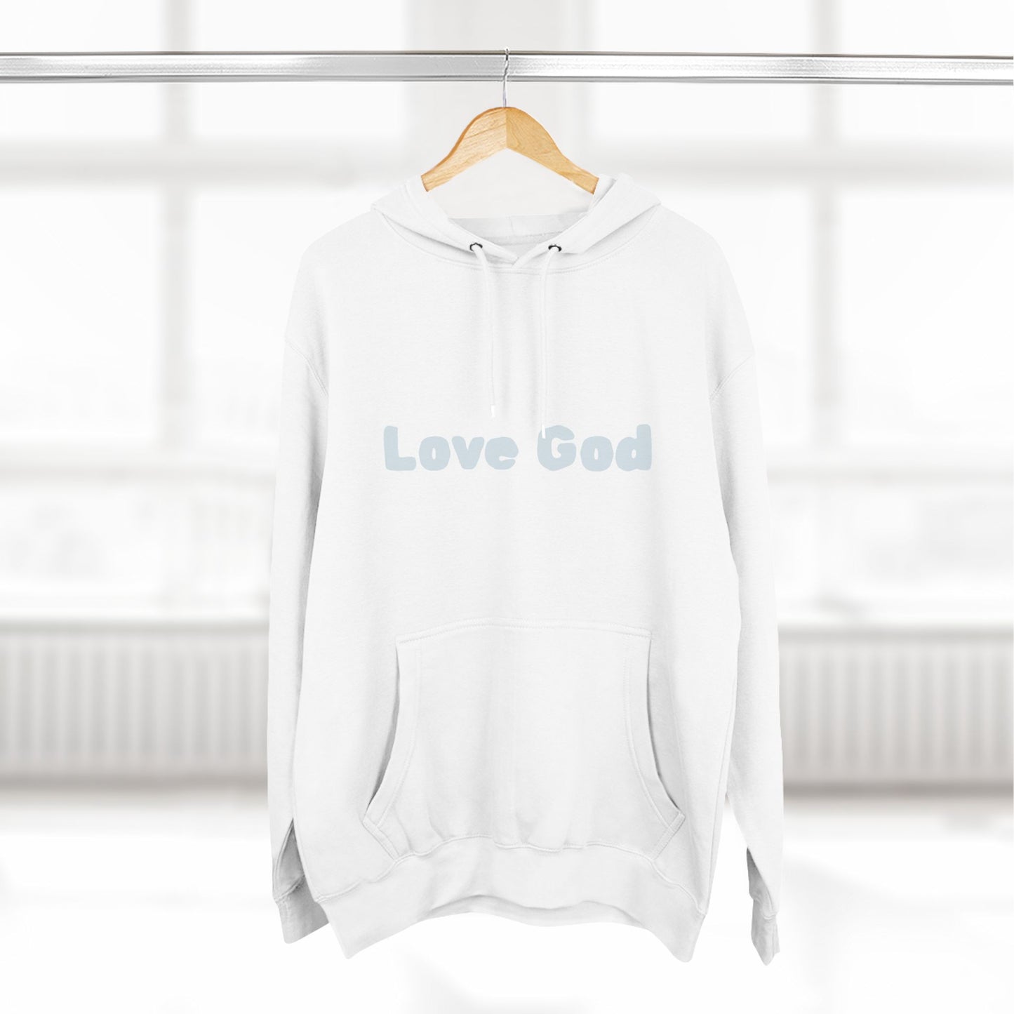 Holy Flex Co. Love God Fleece Hoodie