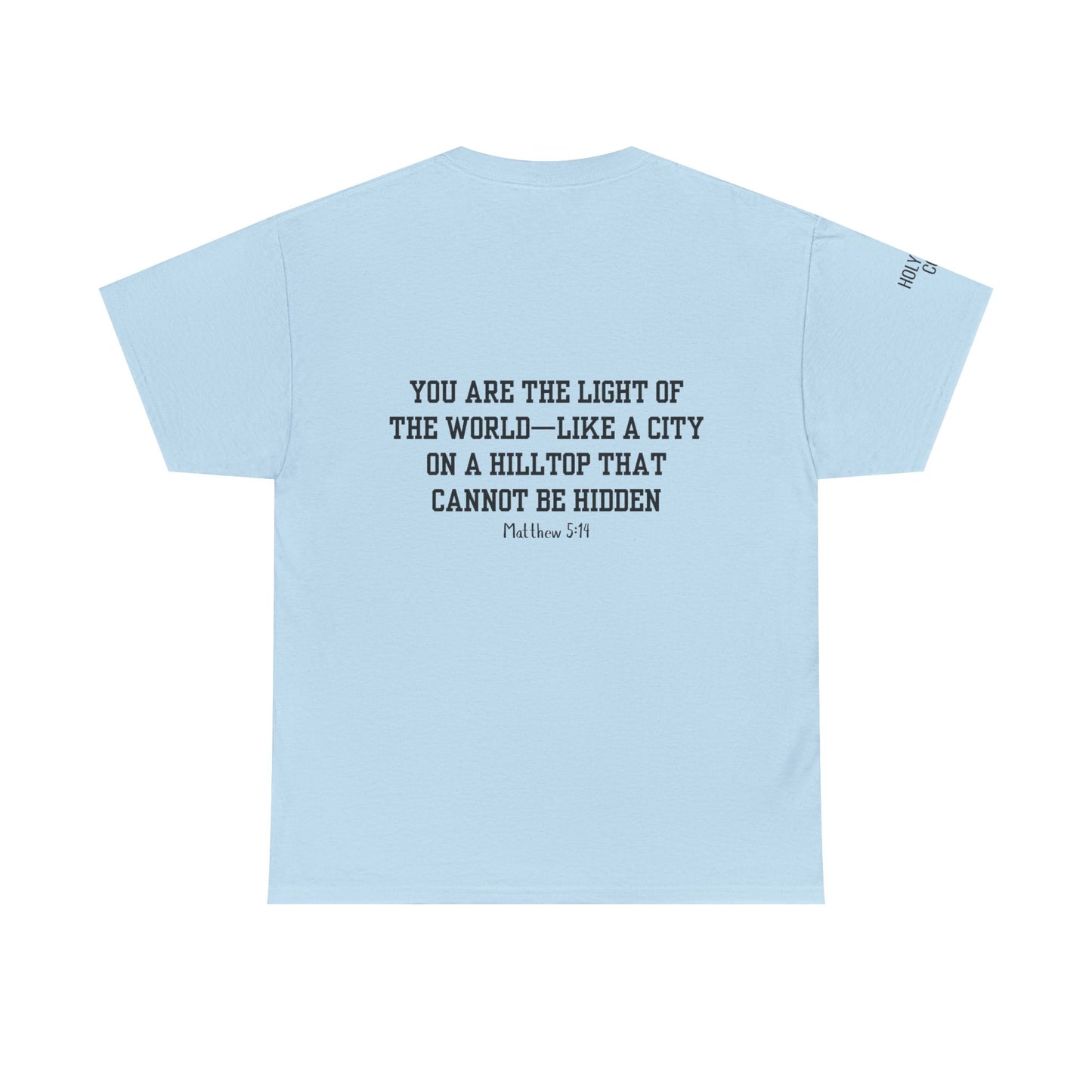 Inspirational Unisex Heavy Cotton Tee - Motivational Quote Shirt, Faith-Based Gift, Casual Wear, Encouragement Apparel, Biblical Verse Tee