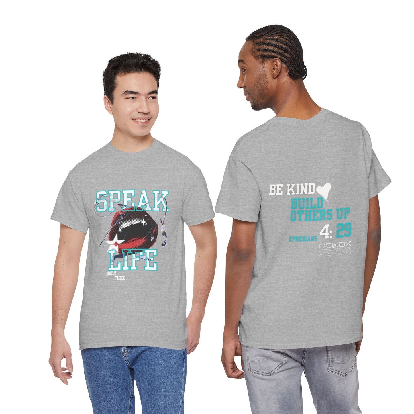 Inspiring Message Tee, Speak Life Shirt, Be Kind T-Shirt, Unisex Graphic Tee, Positive Vibes Apparel, Motivational Clothing