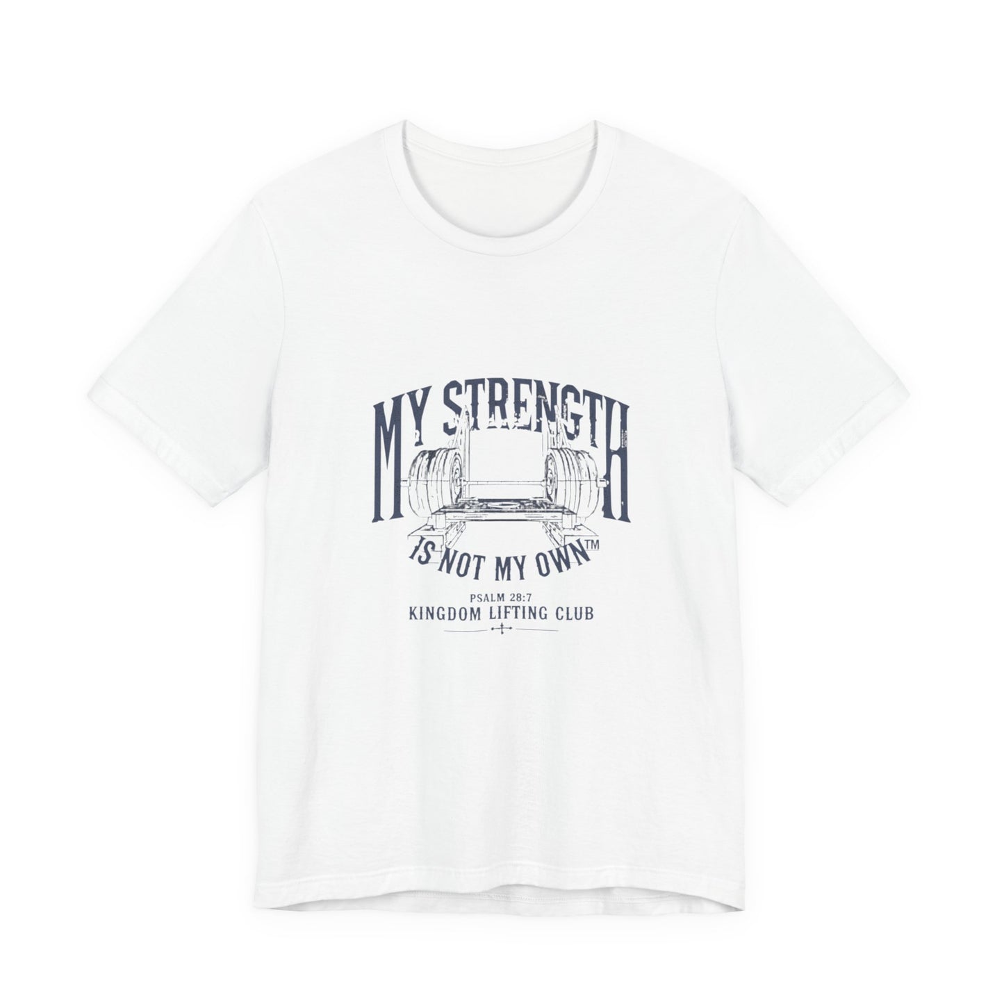 My Strength Is Not My OwnTee, Motivational