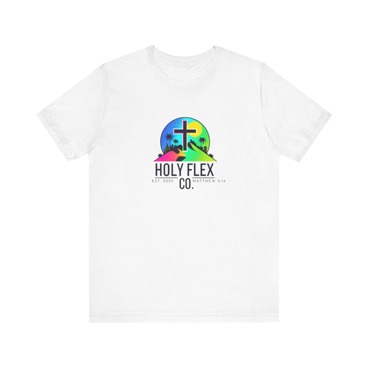Holy Flex Unisex Jersey Tee - Faith Inspired Graphic T-Shirt