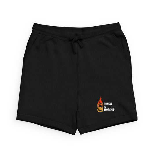 Faith is Worship Fleece Sweatshorts