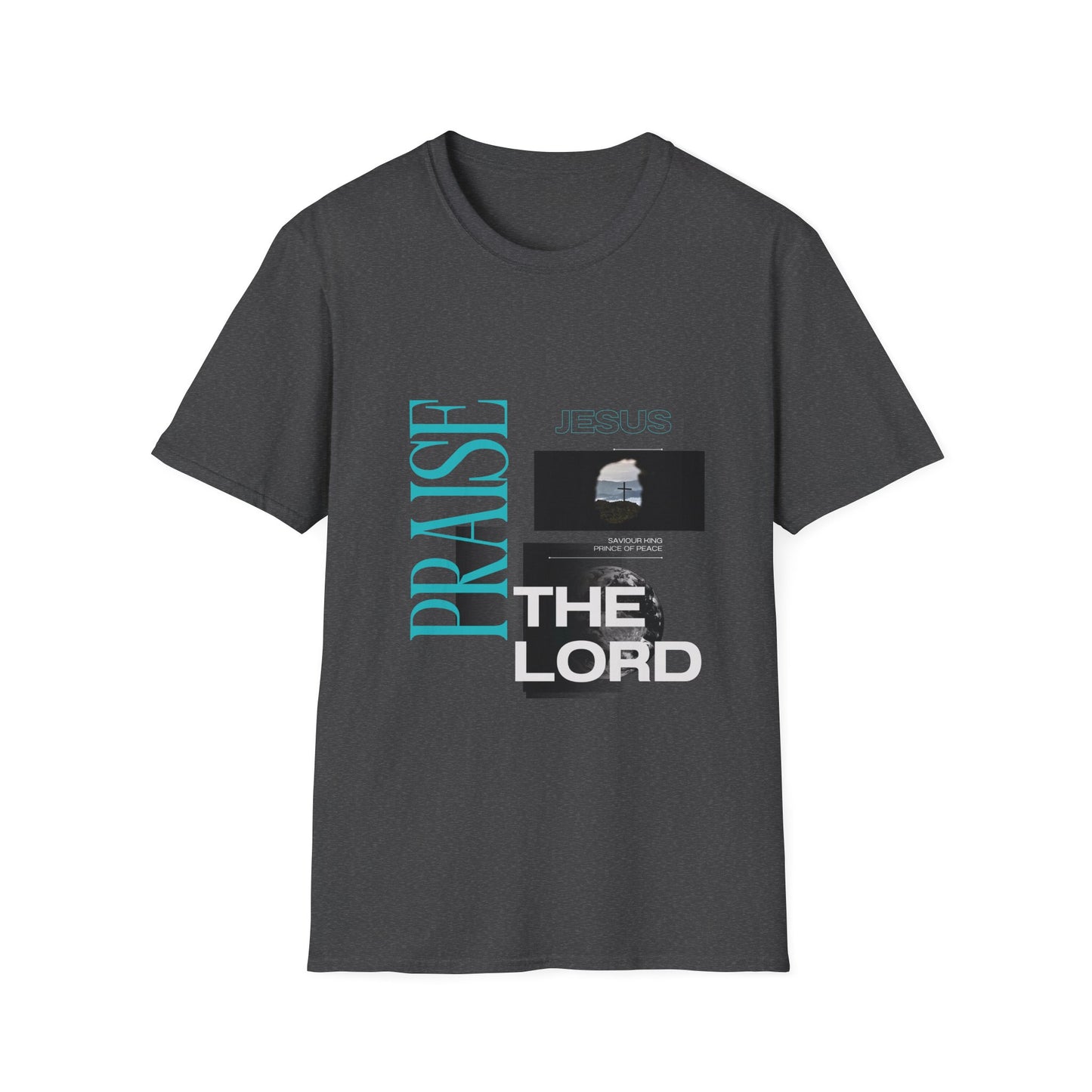 Praise the Lord Unisex Softstyle T-Shirt, Faith Shirt, Inspirational Tee, Christian Apparel, Gift for Believers