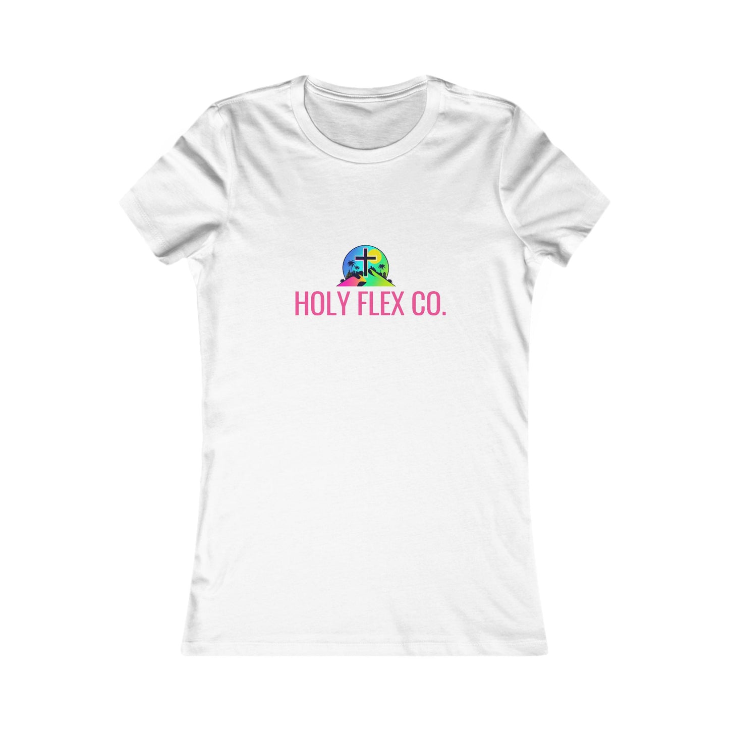 Holy Flex Co. Women's Favorite Tee - Stylish Fitness T-Shirt for Active Women