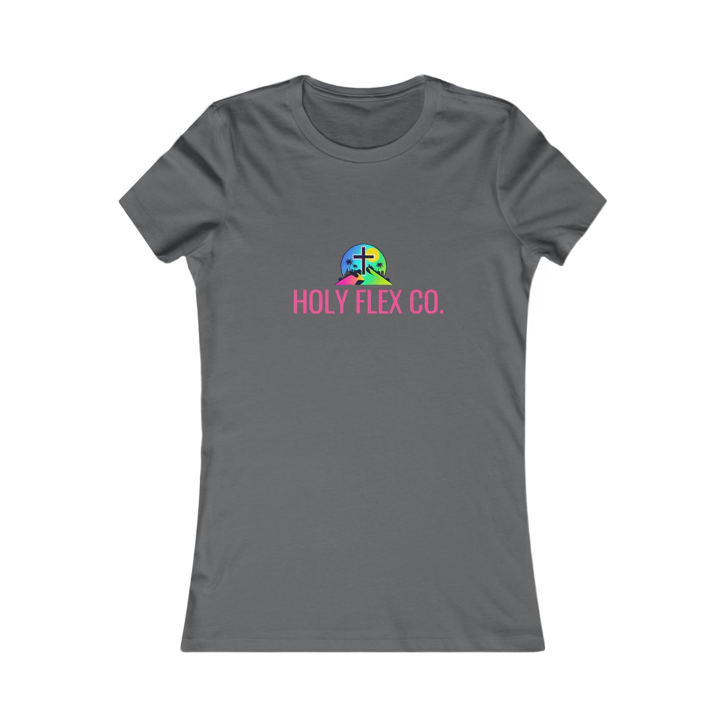 Holy Flex Co. Women's Favorite Tee - Stylish Fitness T-Shirt for Active Women