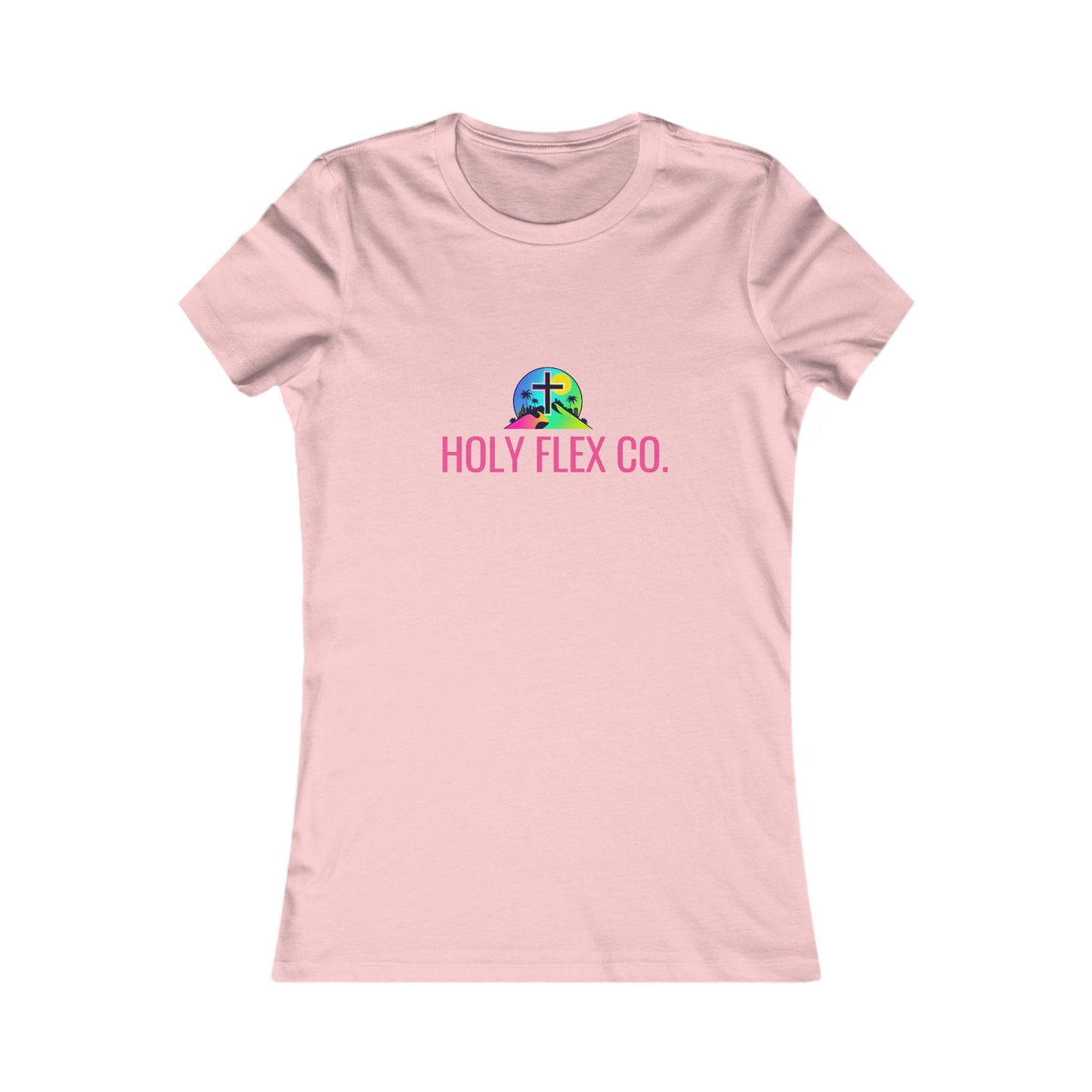 Holy Flex Co. Women's Favorite Tee - Stylish Fitness T-Shirt for Active Women