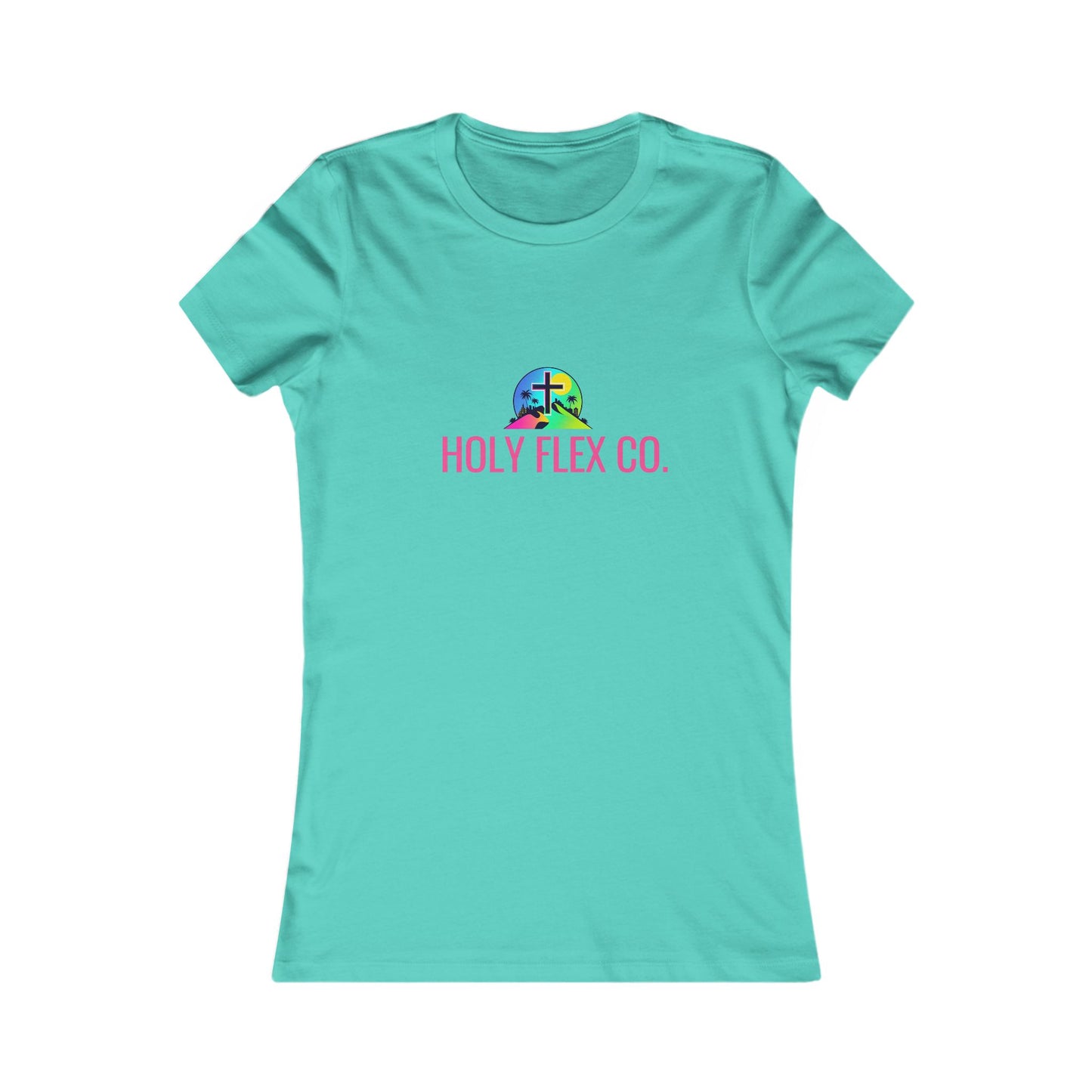Holy Flex Co. Women's Favorite Tee - Stylish Fitness T-Shirt for Active Women