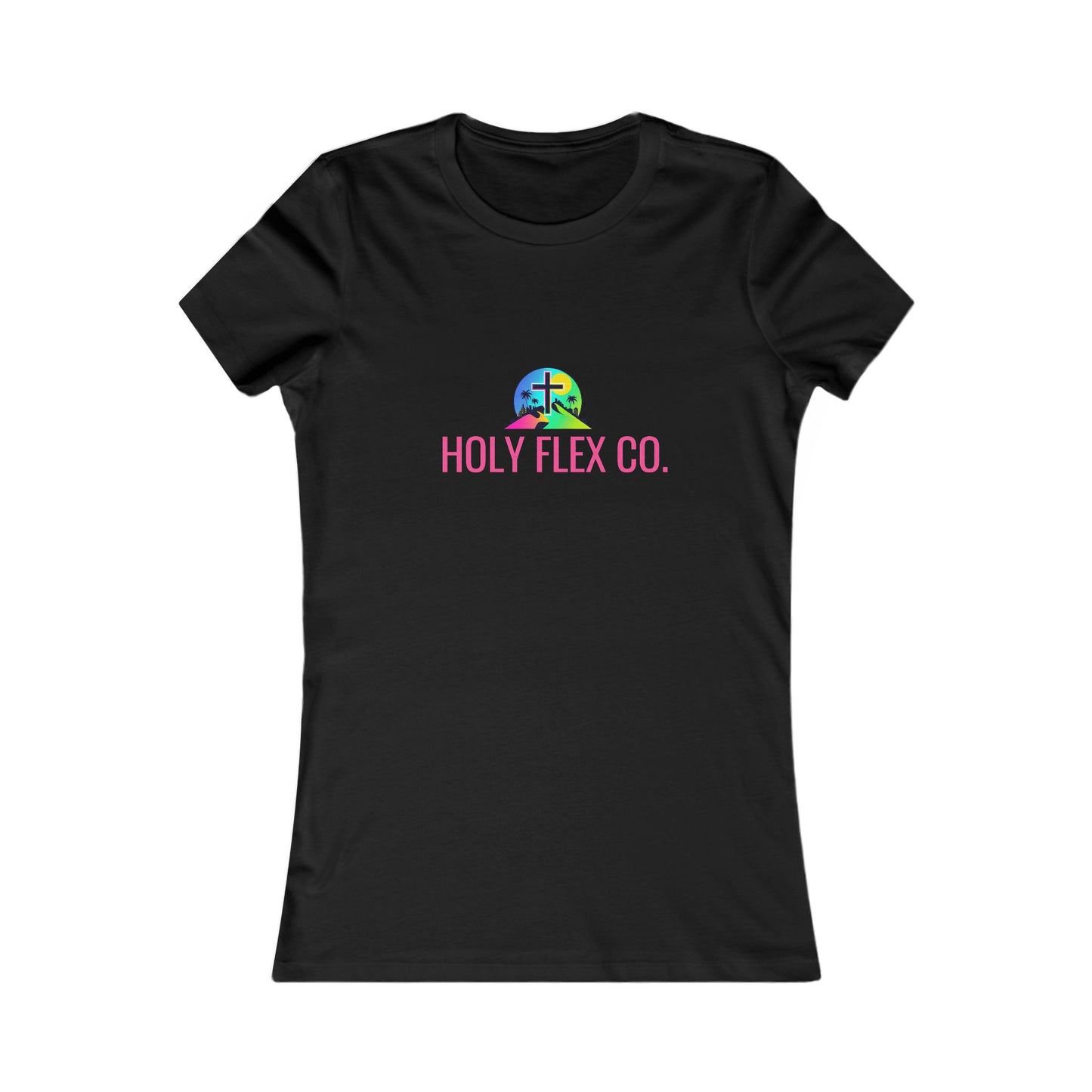 Holy Flex Co. Women's Favorite Tee - Stylish Fitness T-Shirt for Active Women