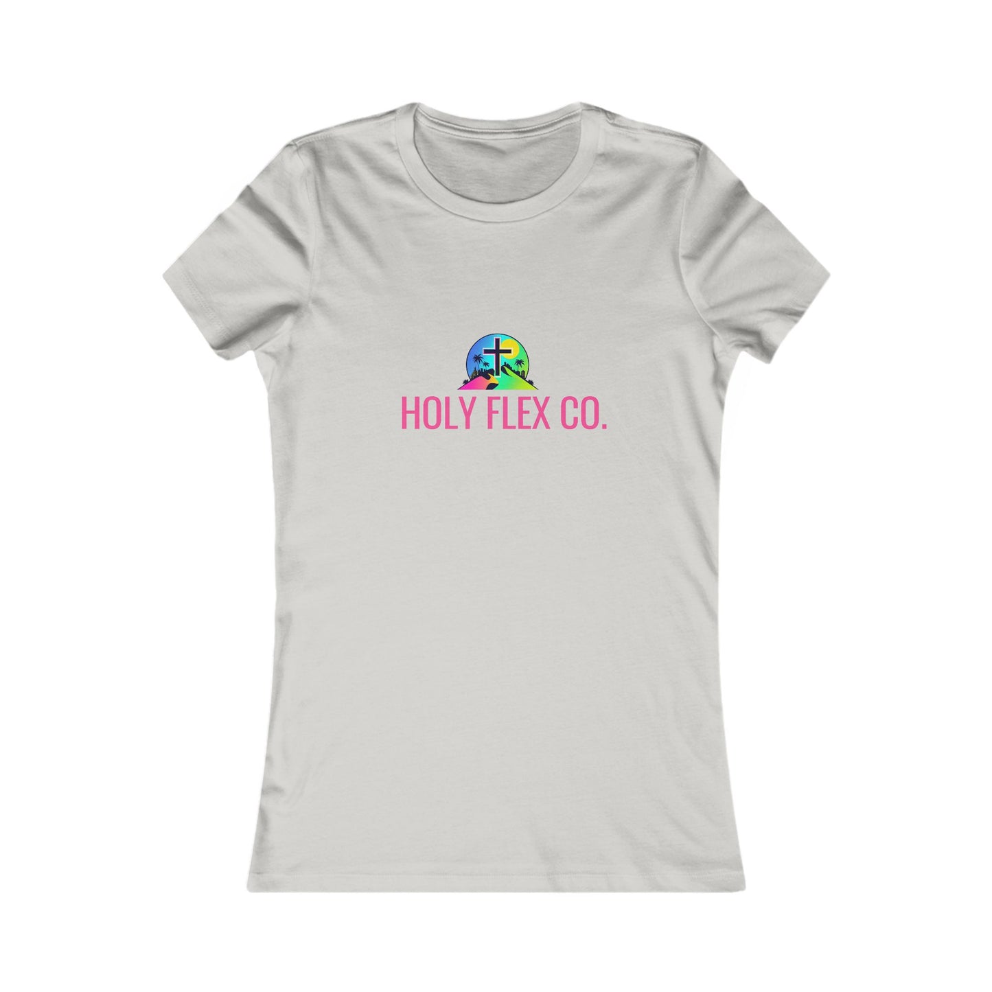 Holy Flex Co. Women's Favorite Tee - Stylish Fitness T-Shirt for Active Women
