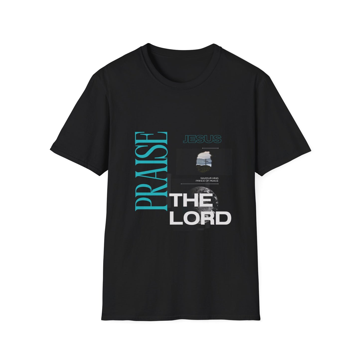Praise the Lord Unisex Softstyle T-Shirt, Faith Shirt, Inspirational Tee, Christian Apparel, Gift for Believers