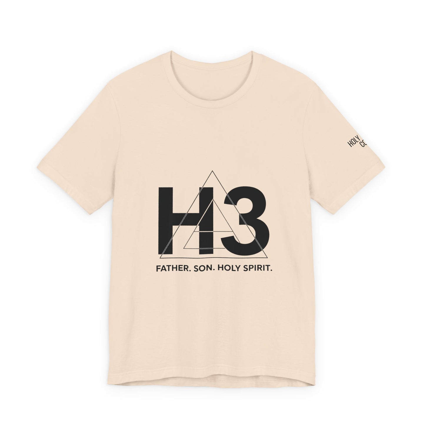 Faith-Inspired Unisex Short Sleeve Tee | Father Son Holy Spirit Shirt, Christian Apparel, Inspirational T-Shirt, Gift for Believers, [...]