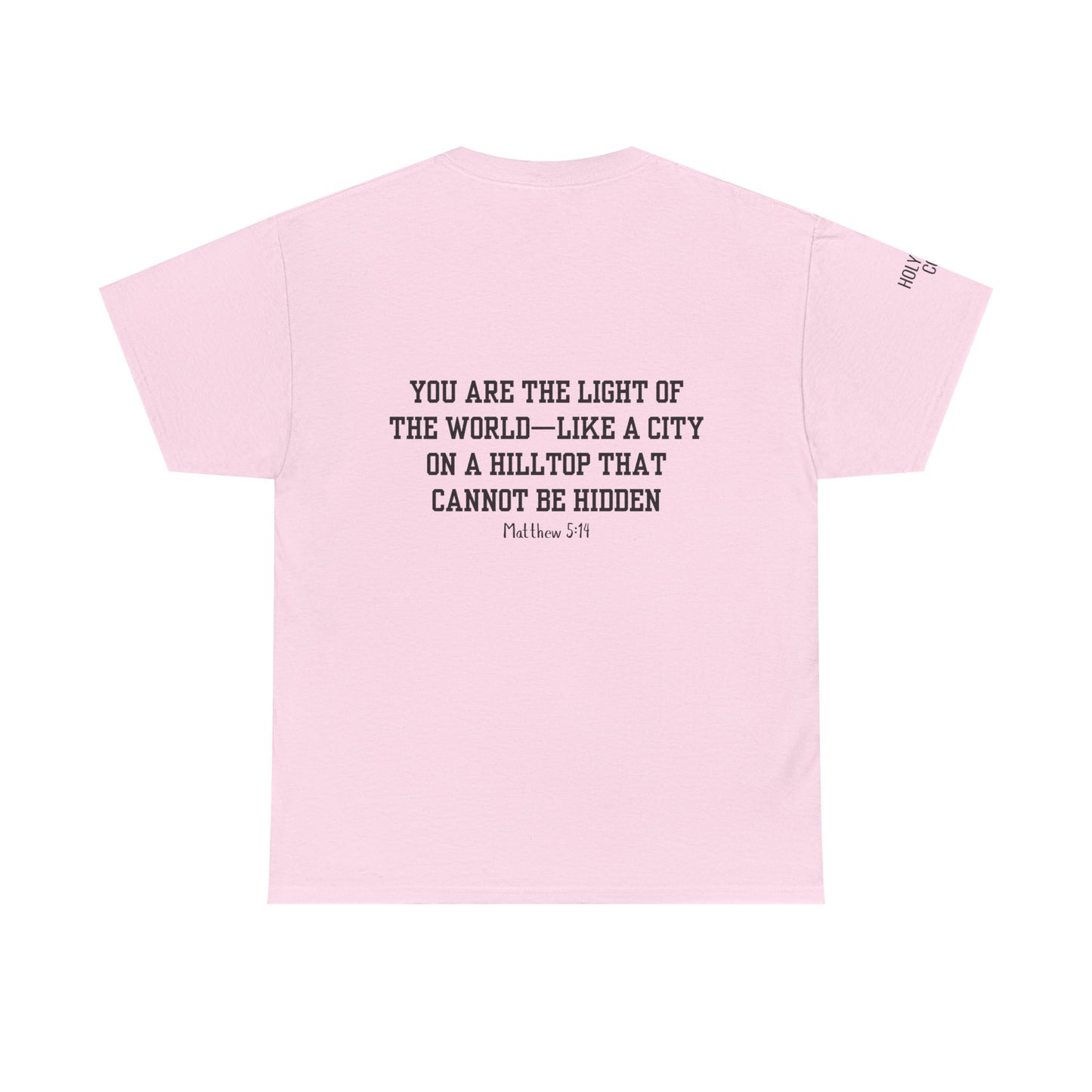 Inspirational Unisex Heavy Cotton Tee - Motivational Quote Shirt, Faith-Based Gift, Casual Wear, Encouragement Apparel, Biblical Verse Tee