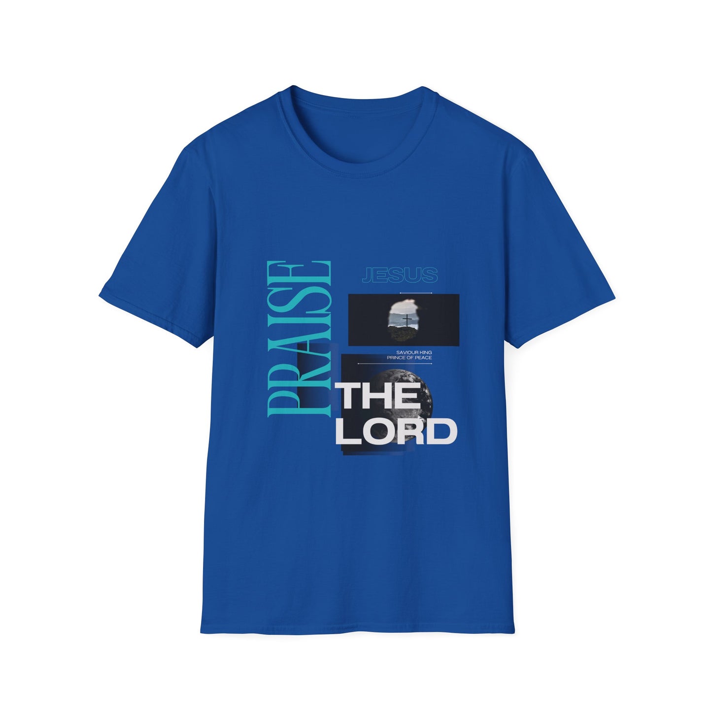 Praise the Lord Unisex Softstyle T-Shirt, Faith Shirt, Inspirational Tee, Christian Apparel, Gift for Believers