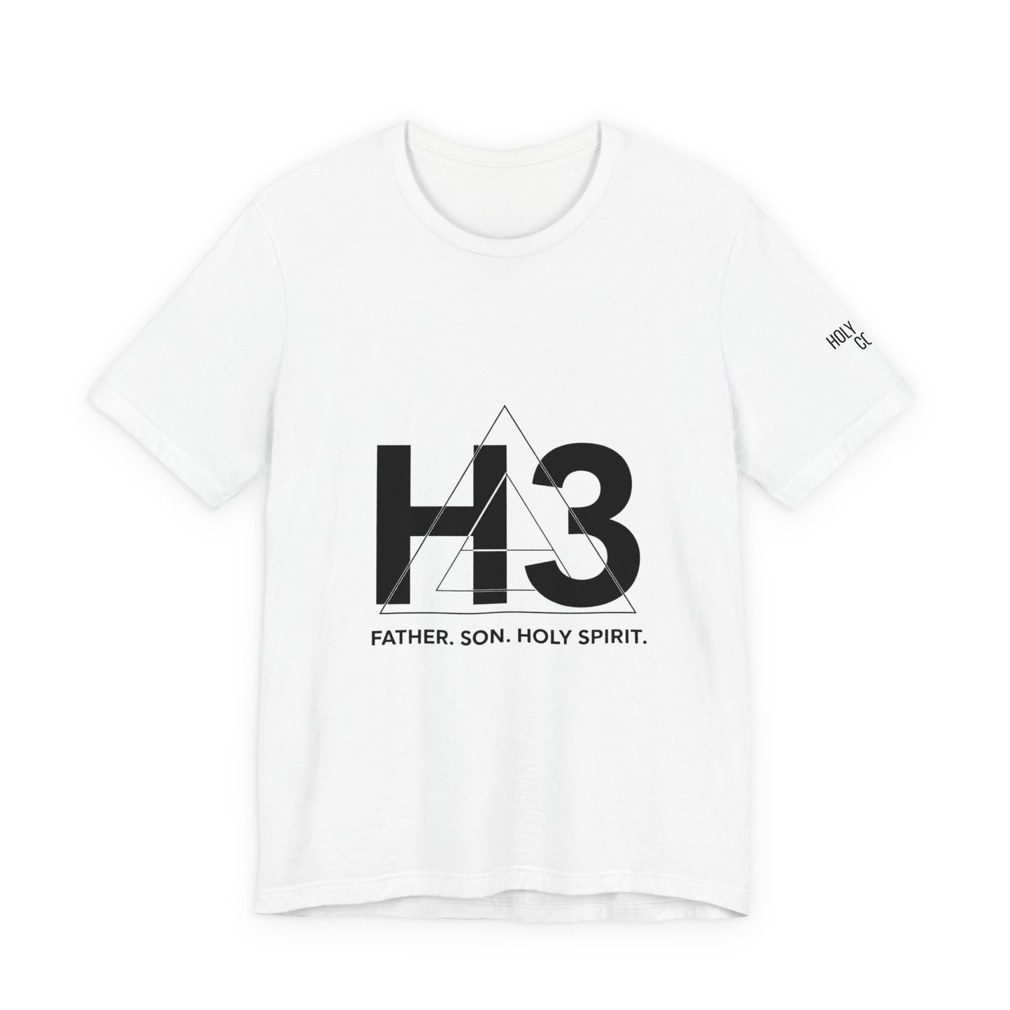 Faith-Inspired Unisex Short Sleeve Tee | Father Son Holy Spirit Shirt, Christian Apparel, Inspirational T-Shirt, Gift for Believers, [...]